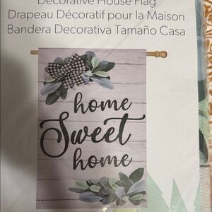 Home Sweet Home Decorative House Flag